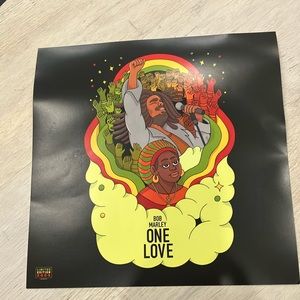 Bob Marley One Love Poster Limited Edition